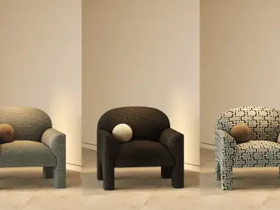  High-Quality Pack  Real Fabric Materials  Dedder Milano Texture