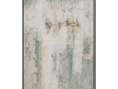 Abstract Painting Frame set 3D model 710