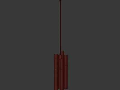 Burj Chandelier Pendant Luxxu 3D model