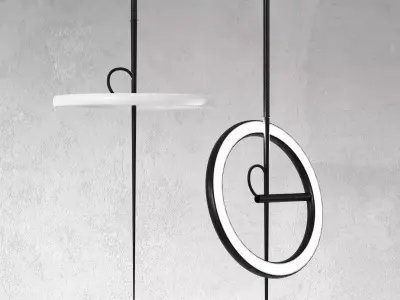 Ringelpiez Suspension Lamp 3D model