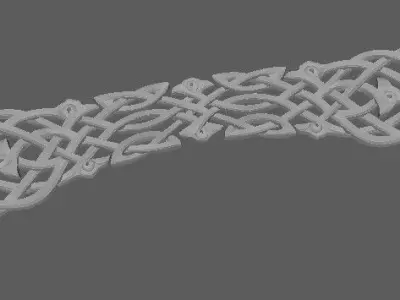 dekor ornament 3D model 98