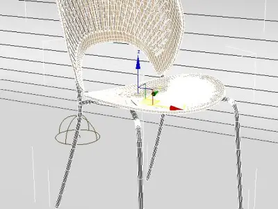 Trinidad chair by Nanna Ditzel 3D model