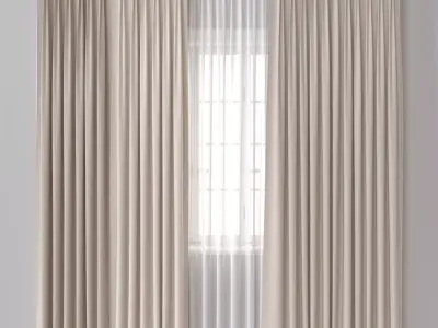 Curtain 2 3D model