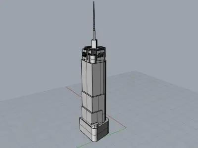 HyM Times Square New York 3D print model
