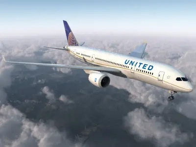  Boeing 787-3 Dreamliner United Airlines 
