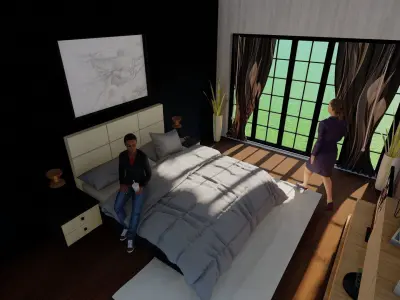 Bedroom Design 3D model