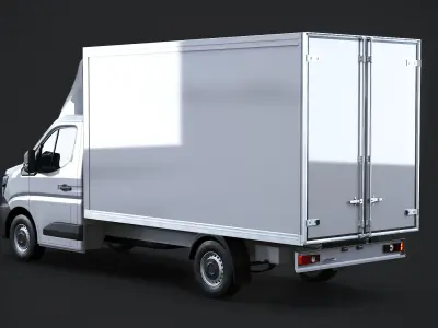  Renault Master 2025 Refrigerated Van - High-Detail 3D Model 