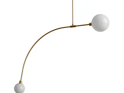 balance pendantby glass 3D model