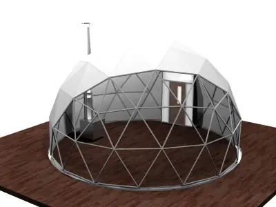 Glamping Dome 3D model