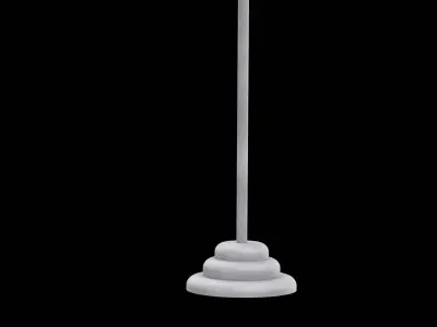Living Room Lamp 3D model shop