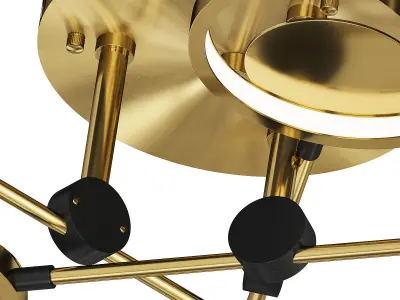 COSMO NAP BRASS SPIDER Low-poly 3D model