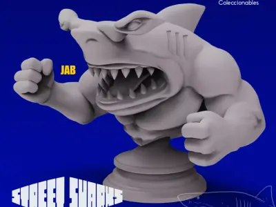 Street Sharks - Jab - Animated Series 3D print model