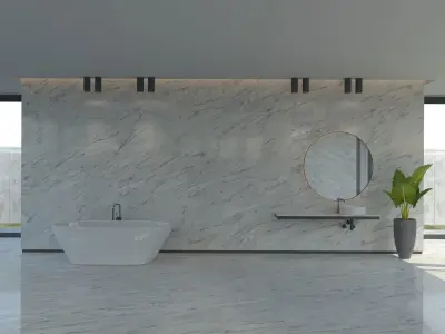 Calacatta Cremo Marble Texture