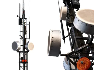 Communication Tower 3D model