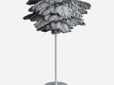 Portable Table Lamp 3D model