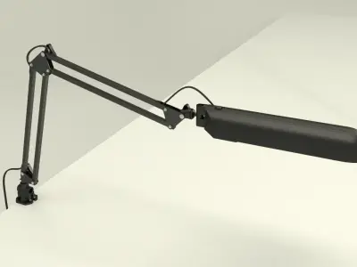 Adjustable table lamp 3D model