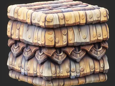 Stylized Roof Seamless Texture  Texture