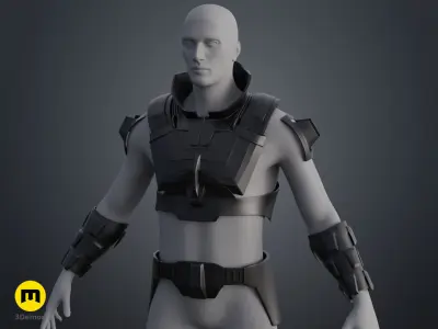 Glossu Rabban Harkonnen armor - Dune 3D print model