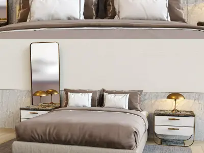 Modern Bedroom 3D model