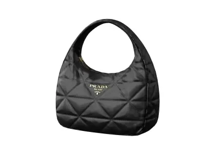 bag-PRADA quilted bag Low-poly 3D model