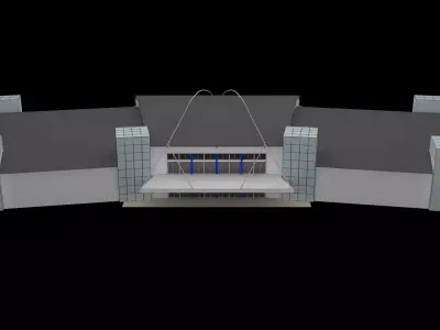 Jatim Expo Surabaya 3D model