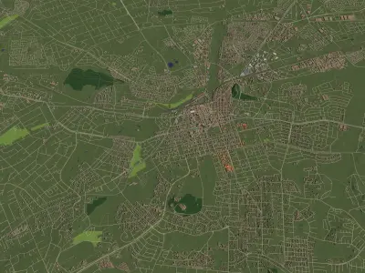 Harare Zimbabwe - city and urban 3D model