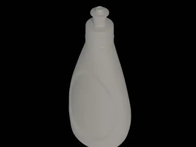 Detergent Bottle Mockup Free low-poly 3D model