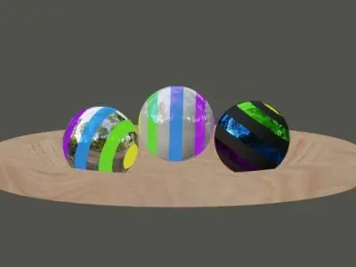 Color Balls  3D model