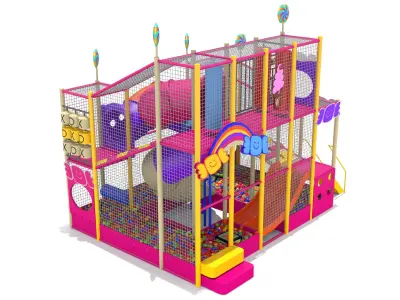 Indoor Playground 3D model