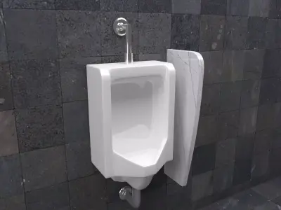 Urinal 10 3D model