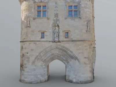 Porte Cailhau Bordeaux - photogrammetry 3D model