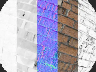 Bricks 06 - Scanned Materials Texture Texture