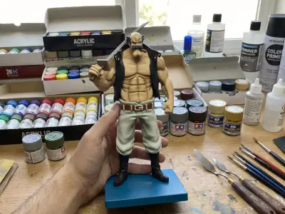 Fossa - Whitebeard Pirates - One piece 3D print model