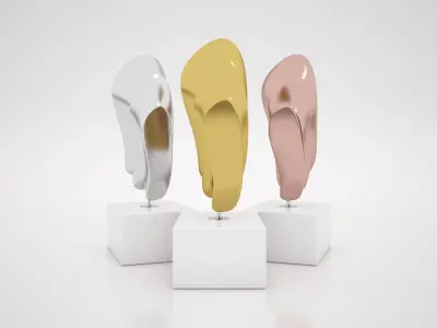 Trophy award conception 3D model