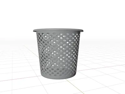 Waste Paper Basket Free 3D model