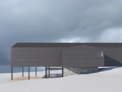 Cabin in the Woods 3D model