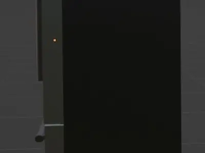 Malk Fridge  Free 3D model