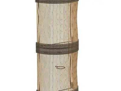 The Jalal Wall Applique - Natural - M 3D model