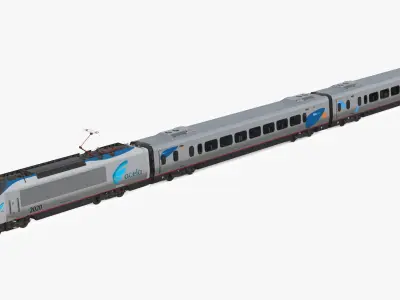  Amtrak Acela Express Train 