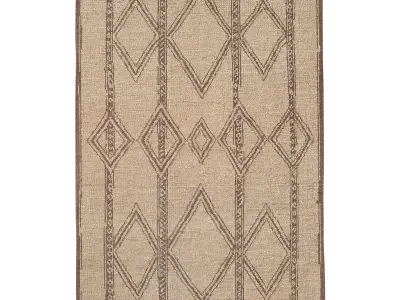 DALAL JUTE RUG 3D model