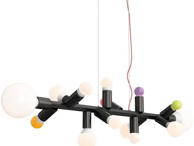 Almerich Party Hanging Lamp 1 3D model