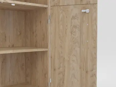 Wooden Cabinet 29 3D model