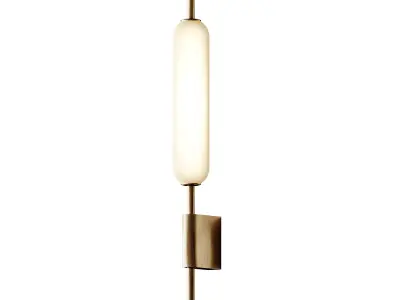 Heka Design Lighting Wall Sconce JM8009-W 3D model
