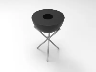 Fire Bowl 3d Model Low-poly 3D model