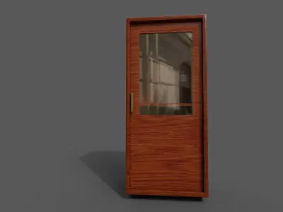 Pack 2 Modern Furniture 3D Model Low-poly 3D model 7