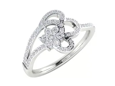  Women Ring Render 3dm STL MTL SLC JCD OBJ FBX Details 3D print model 34