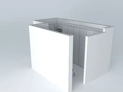 janaina box with window in it Free 3D model