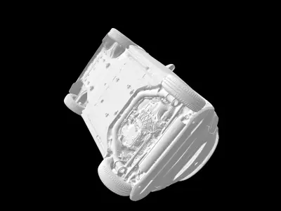 3D SCAN DATA SMART FOR TWO EXTERIOR 3D model