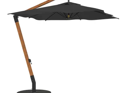 Garden Outdoor Umbrella 3D model