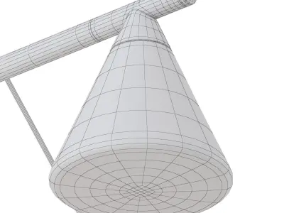 3D Lamp model of Probe Chandelier by AGO 3D model